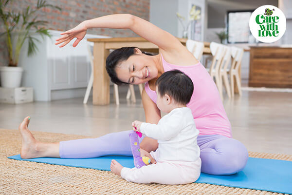 tập yoga sau sinh