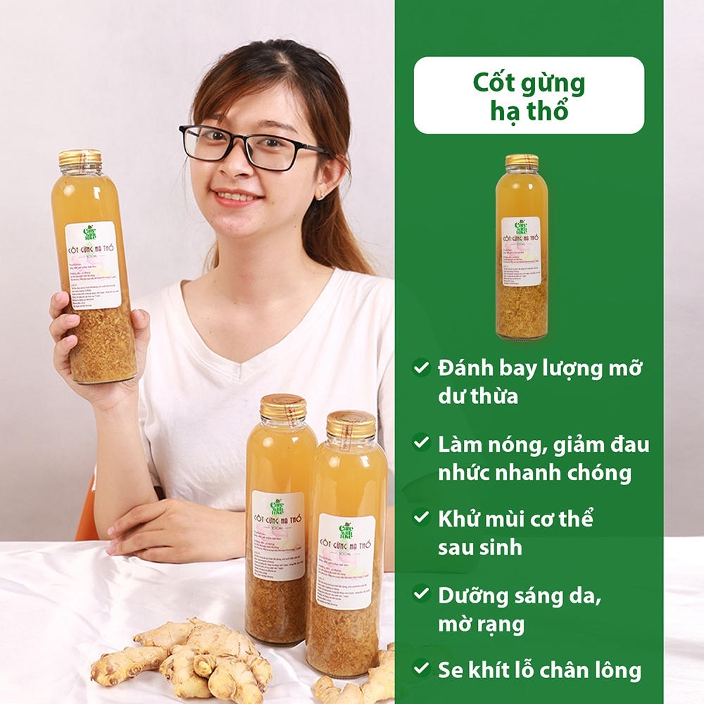Cốt gừng hạ thổ