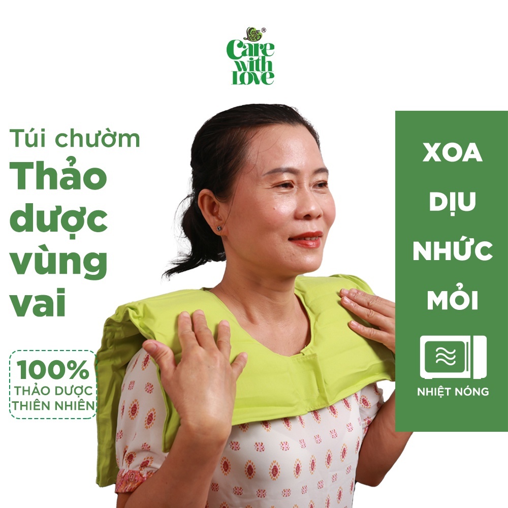 Túi thảo dược chườm vai lớn