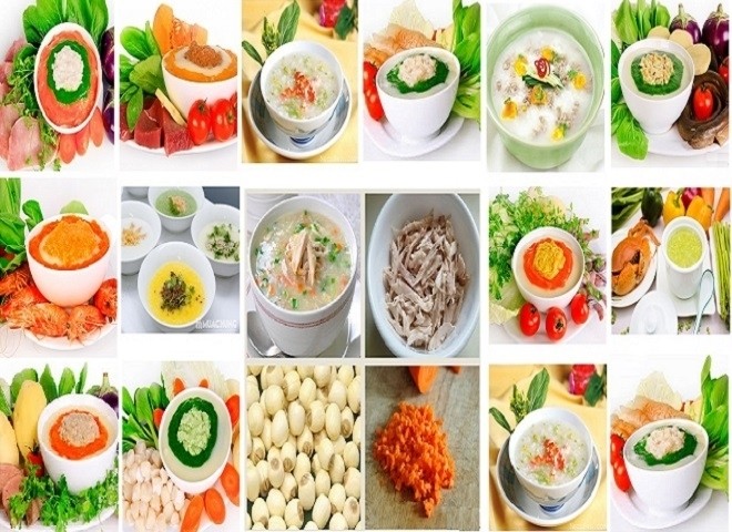 Học cách chế biến thực đơn ăn dặm cho bé phong phú