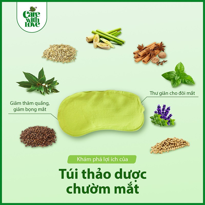 Túi thảo dược chườm mắt