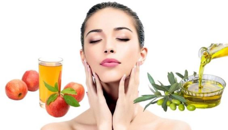 Dầu oliu và một số nguyên liệu kết hợp làm đẹp da