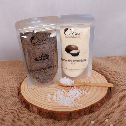 Muối tẩy Body cà phê - sữa dừa