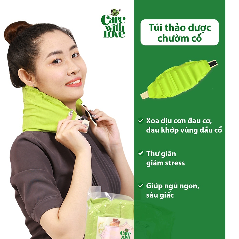 Túi thảo dược chườm cổ