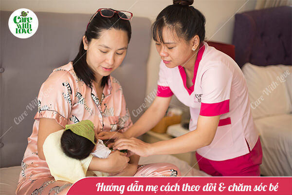 chăm bé sơ sinh tại nhà