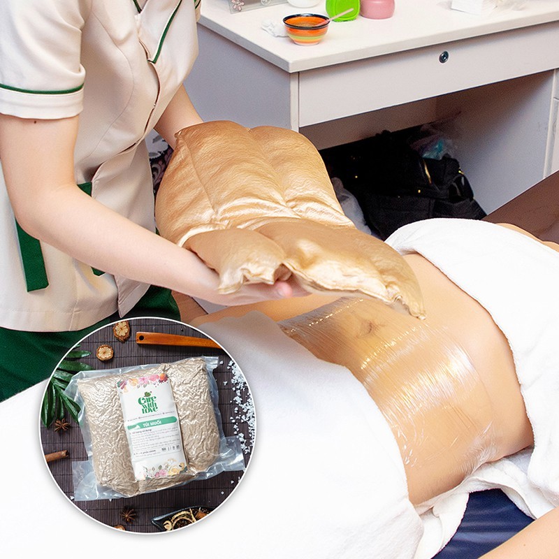 Túi muối thảo dược 2.4kg