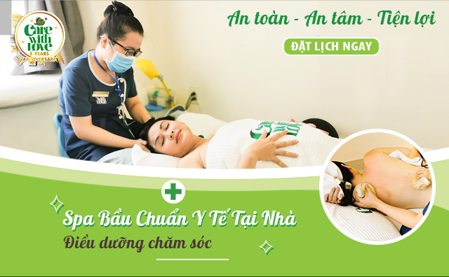 Mẹ bầu yên tâm nhé: CARE WITH LOVE - MANG CẢ SPA VỀ NHÀ VỚI MẸ