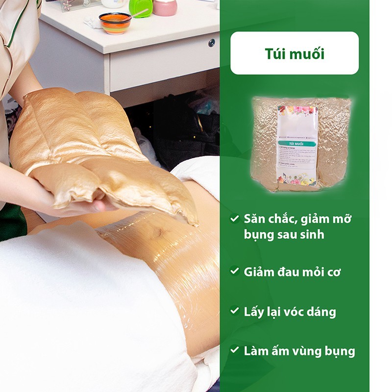Túi muối thảo dược 2.4kg