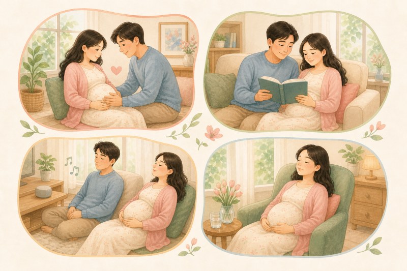 Ảnh 3. Những hoạt động đơn giản như trò chuyện, đọc truyện, nghe nhạc và thư giãn có thể thực hiện ngay tại nhà.