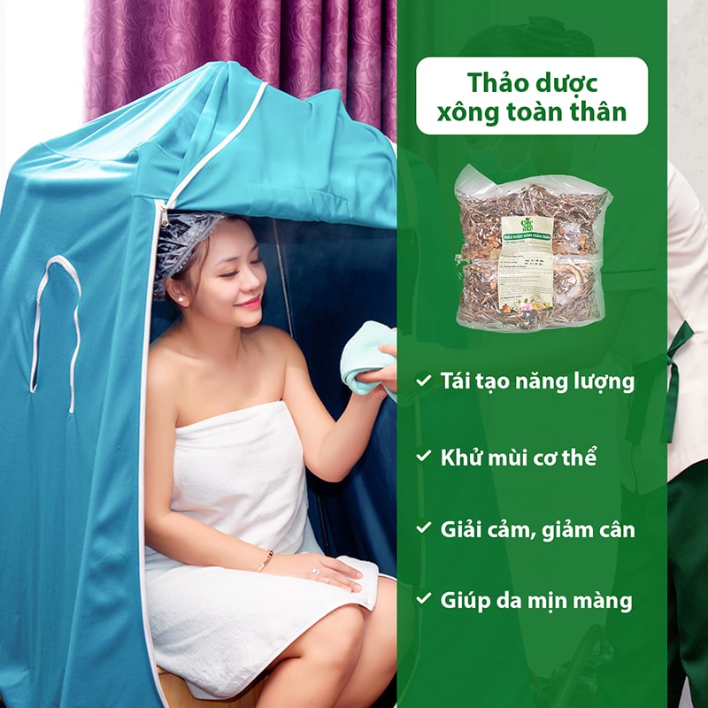Thảo dược xông toàn thân