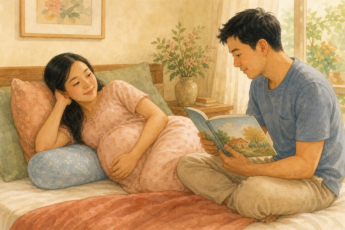 Buổi đọc nên được điều chỉnh theo trạng thái của mẹ và có thể dừng bất cứ lúc nào