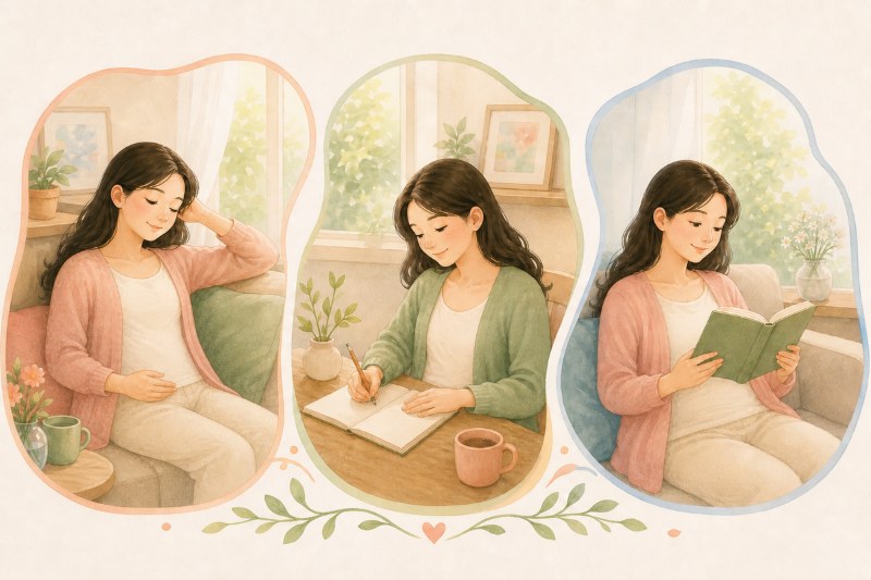 Ảnh 2. Kế hoạch tháng 1–3 cần linh hoạt theo thể trạng, không phải lịch bắt buộc mẹ phải hoàn thành.