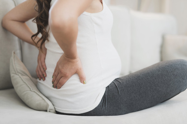 Phụ nữ có bầu tháng cuối