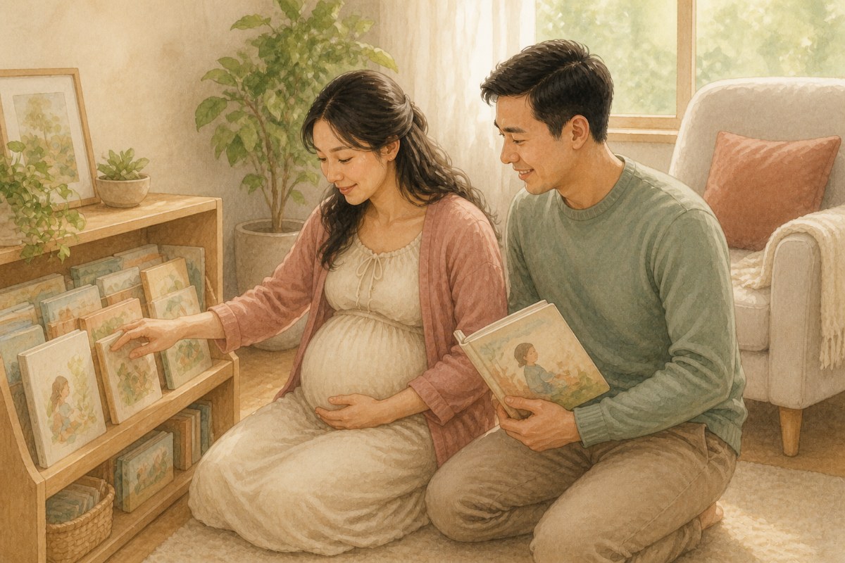Tháng thai có thể là mốc gợi ý để chọn truyện, không phải lịch đọc bắt buộc
