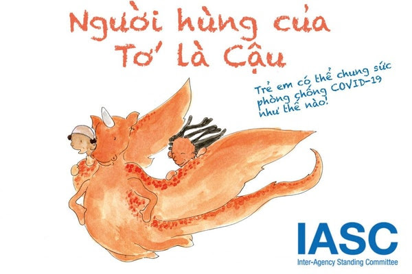 Mom hãy cùng CARE WITH LOVE đọc Ebook "Người hùng của tớ là cậu" để giúp trẻ em hiểu về virus Coron