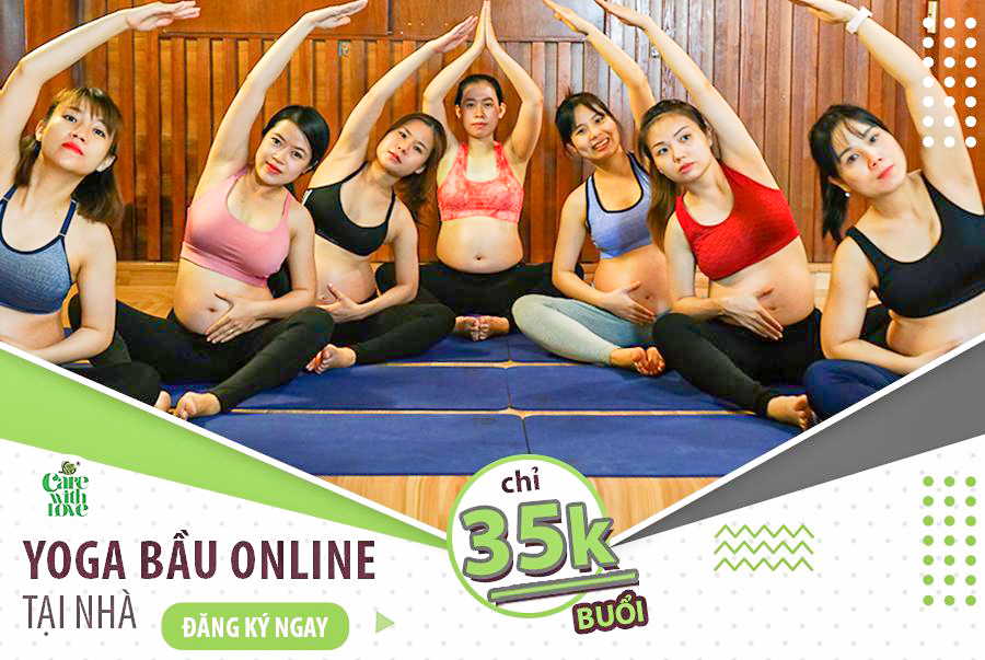Care With Love mang tới dịch vụ Yoga bầu Online để giúp các mẹ có thể tập luyện ngay tại nhà mà không cần phải đi xa.