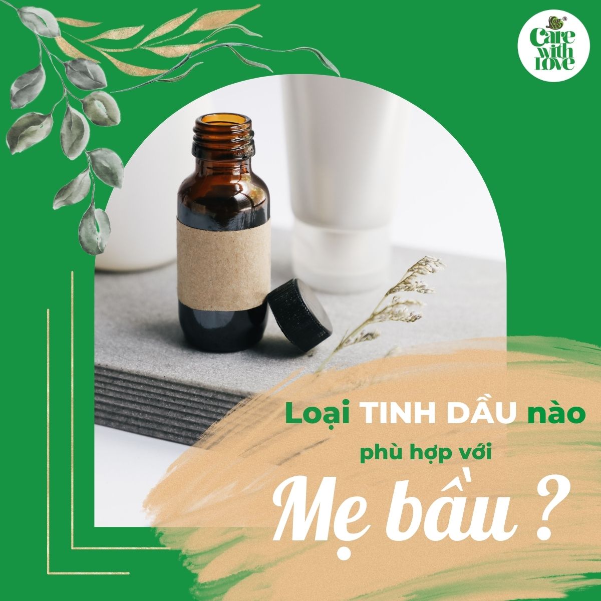 Tinh dầu phù hợp với mẹ bầu