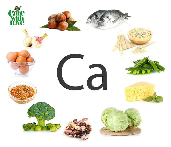 thực phẩm giàu canxi cho bà bầu