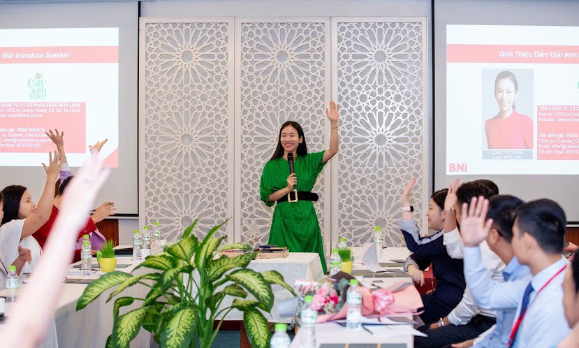 Tài năng lãnh đạo cùng ý chí kiên cường của chị