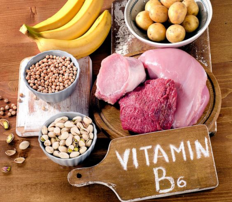 Bổ sung 2,5mg vitamin B6 hàng ngày