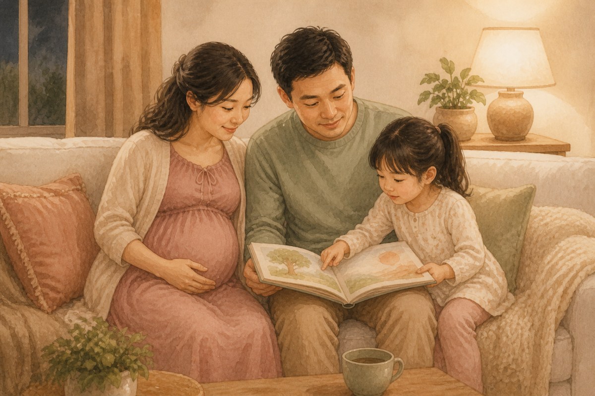 Bố hoặc người thân có thể thay phiên đọc để buổi đọc trở thành hoạt động chung của gia đình